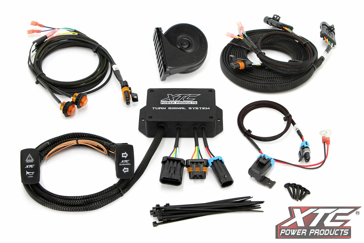 XTC Power Products TSS-UNI-I Universal Turn Signal Kit for UTVs - Fits Most Models with OE Brake Lights