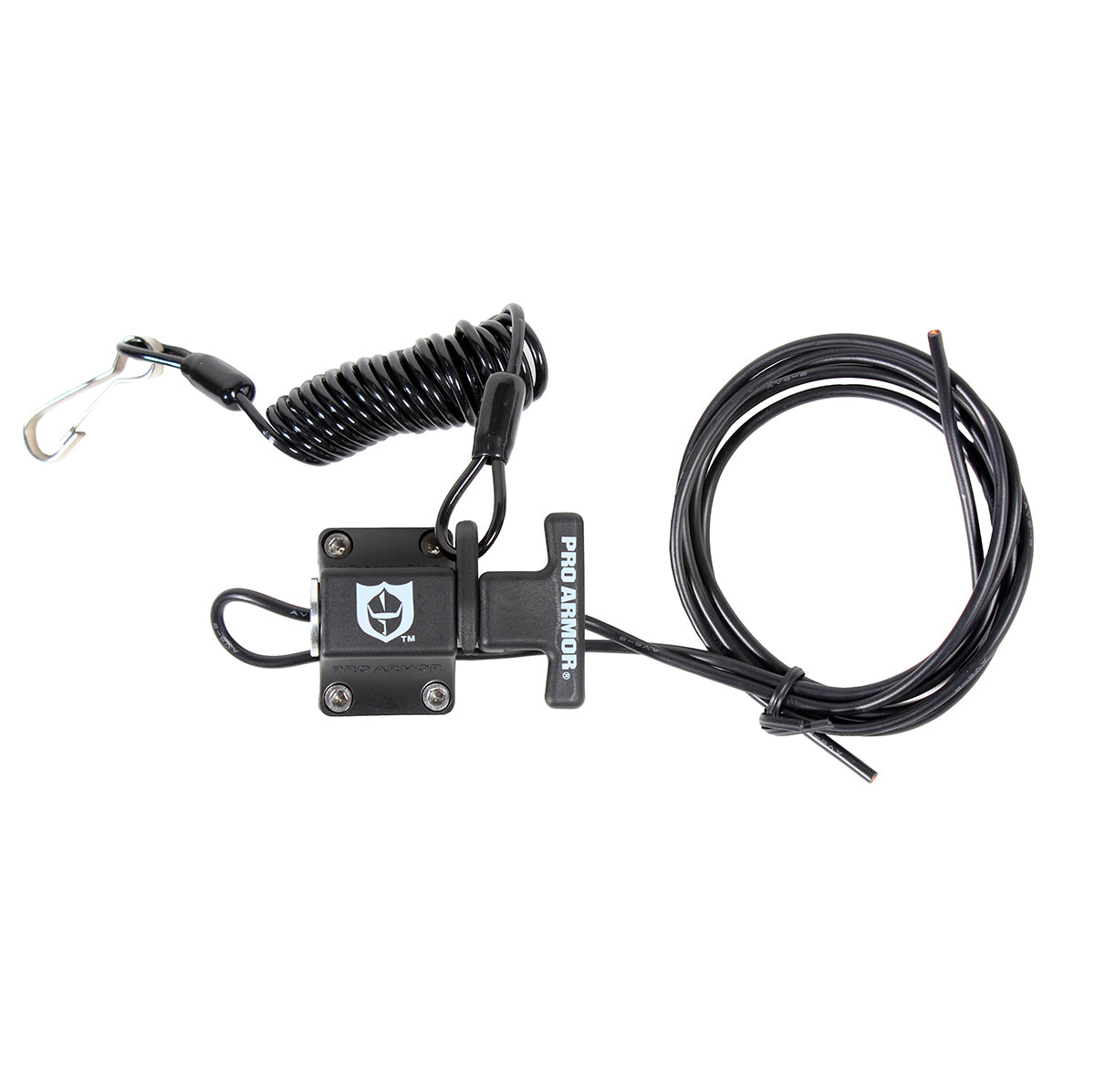 PRO ARMOR A040021 Tether Switch Bar Mount for ATV and UTV Handlebar - Black