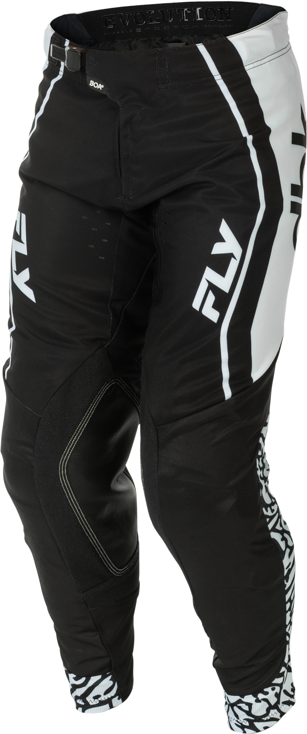 Fly Racing Evolution DST Dbk Pants for Motocross - Size 36, Black/White/Red