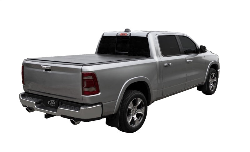 Access LOMAX Tri-Fold Hard Tonneau Cover for 2019+ Ram 2500 and 3500 with 6' 4" Bed - Black