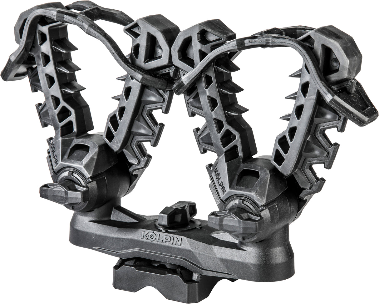 KOLPIN Rhino Grip XLR Double - Heavy-Duty ATV Gear Mount for Polaris, Honda, Yamaha, Kawasaki, and More