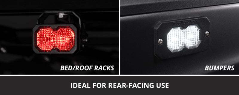 Diode Dynamics C2R White Flood Flush Mount LED Pod (Single)