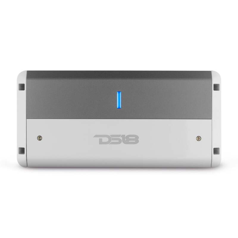 DS18 NXL-M2 2-Channel Class-D Amplifier – 250 Watts RMS at 4 Ohms, Waterproof IP55 Fit for Powersports Vehicles