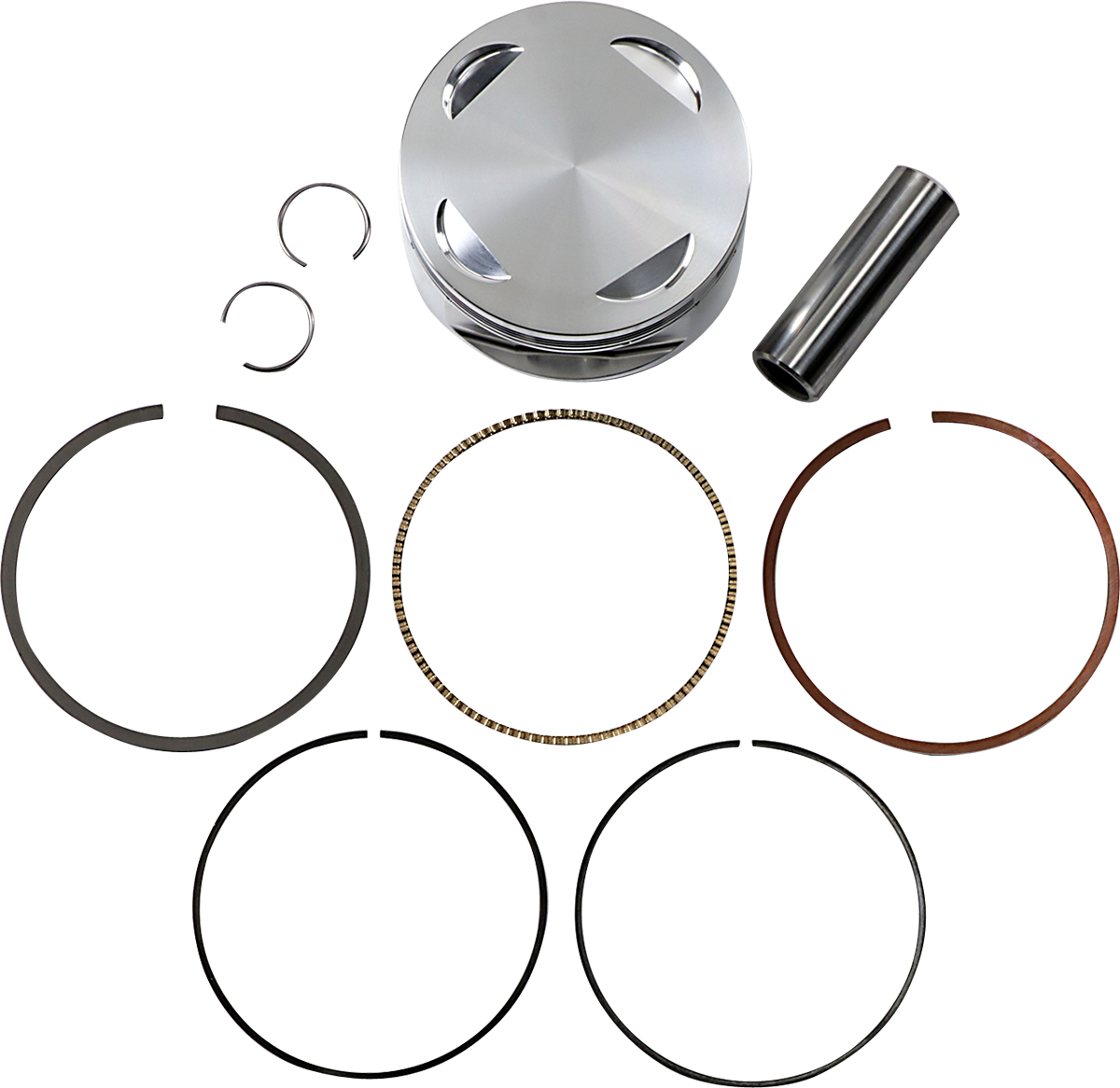 JE PISTONS Piston Kit - 100.00 mm - 10.5:1 CR - Honda 300275