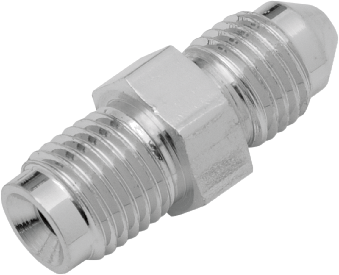 Drag Specialties #3 Male Fitting - 3/8 inch Inverted Flare Straight | Fits Harley Davidson and Touring Models