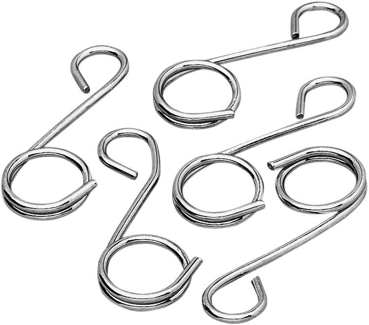 DRAG SPECIALTIES Wire Fuel Line Guides 11-0022-BC101 – Fits Harley-Davidson Motorcycles