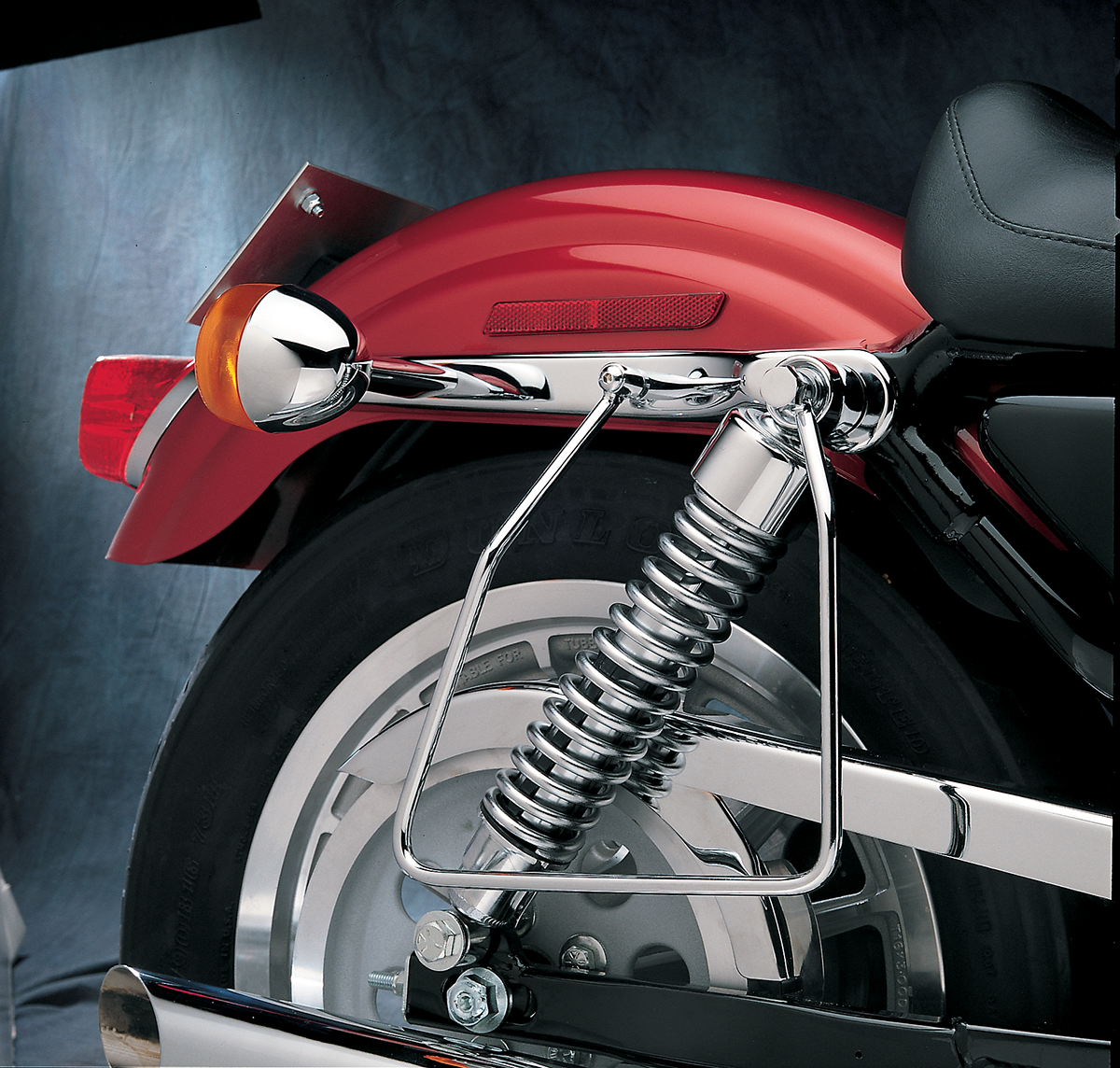 Drag Specialties Saddlebag Support for Harley XL '82-'93 - Part Number 77-0032