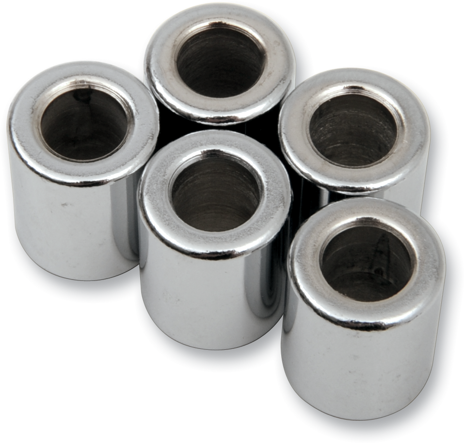 Drag Specialties MPB511 Chrome Spacer Kit for Harley-Davidson Motorcycles (5/16" x 5/8" x 3/4")