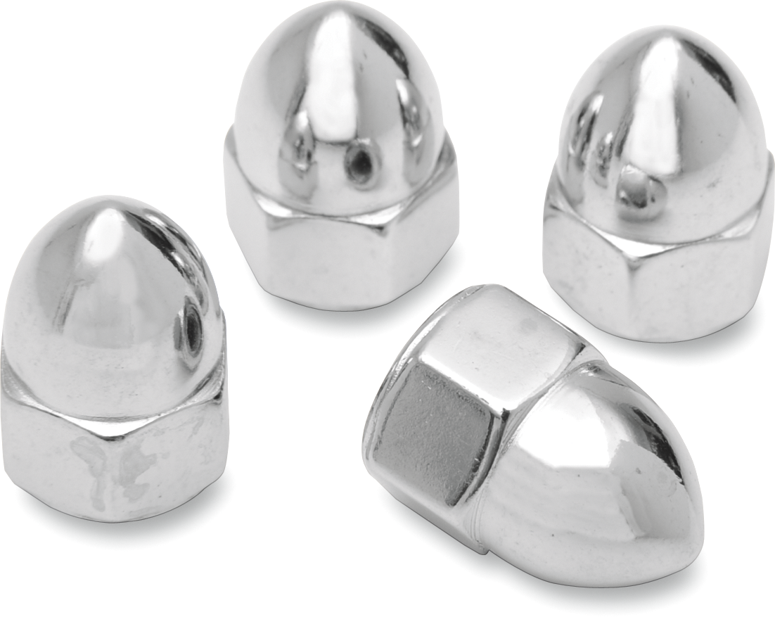 Drag Specialties Acorn Nut - 1/2-13 UNC Thread, Model MBP11101 for Harley-Davidson and Custom Motorcycles