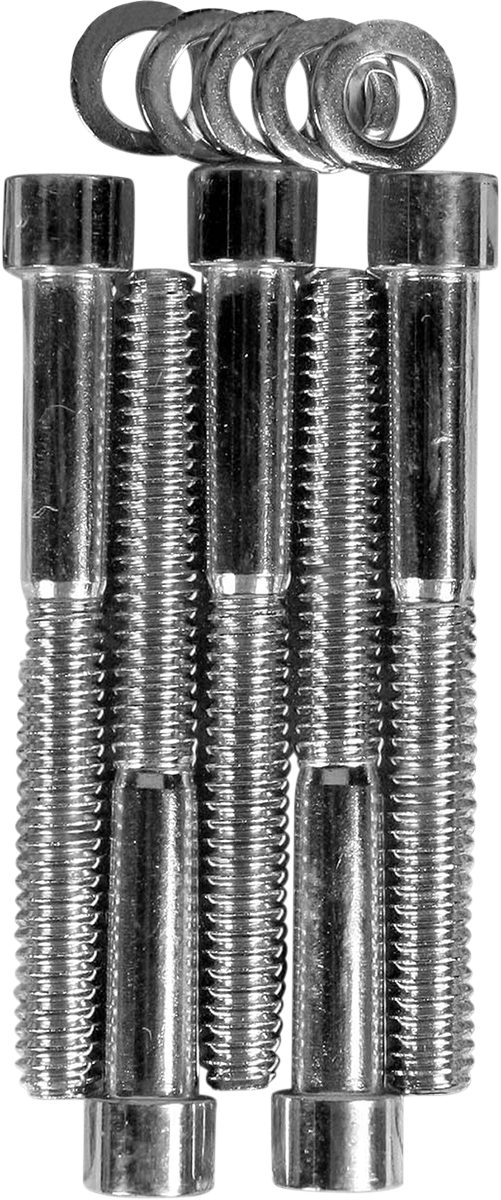 DRAG SPECIALTIES MK357S Transmission Side Cover Bolt Set for Harley-Davidson Motorcycles