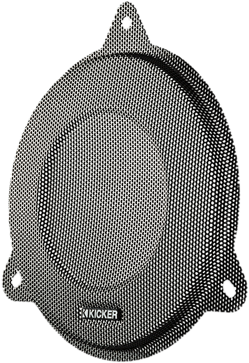 KICKER Batwing Speaker Grilles - FLHT 45HDSG | Durable Steel Mesh Cover for Harley-Davidson FLHT Models
