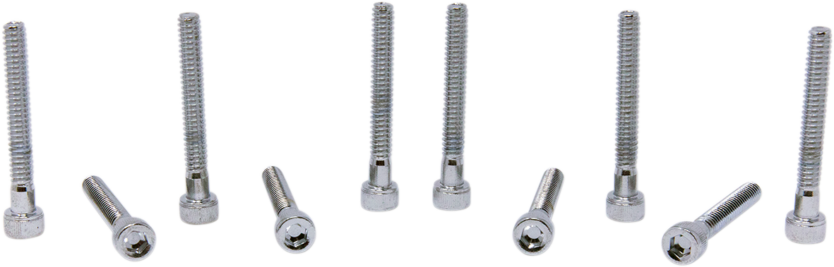 DRAG SPECIALTIES MPB197 Replacement Socket-Head Bolts for Harley-Davidson Motorcycles, 10-Pack