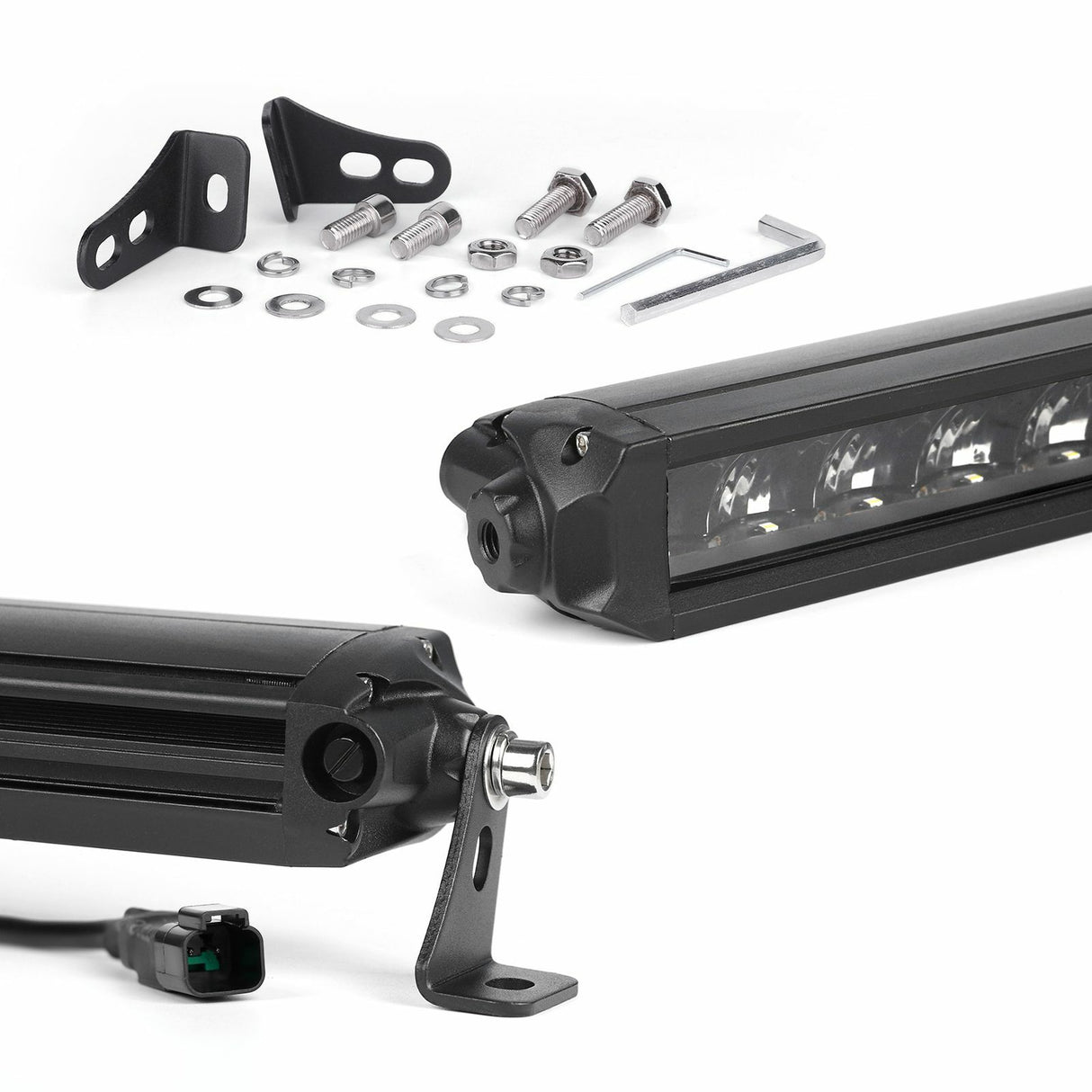 XK GLOW 6-inch Razor Light Bar Aux High Beam - Waterproof LED Off-Road Lighting for Trucks and SUVs