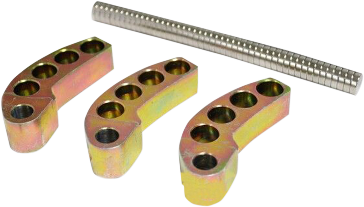 BIKEMAN PERFORMANCE Goldstar Magnetic Adjustable Clutch Weights - 68 g to 90 g - Arctic Cat 05-GSW-6890