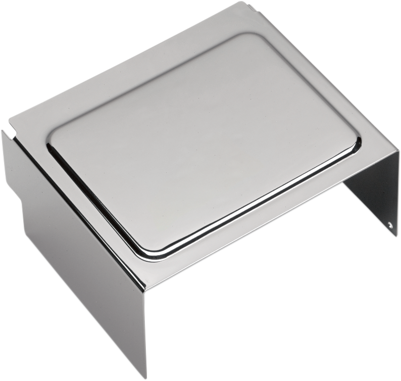 DRAG SPECIALTIES Raised Chrome Battery Cover 25-0029-BX44 for Harley-Davidson Touring Models