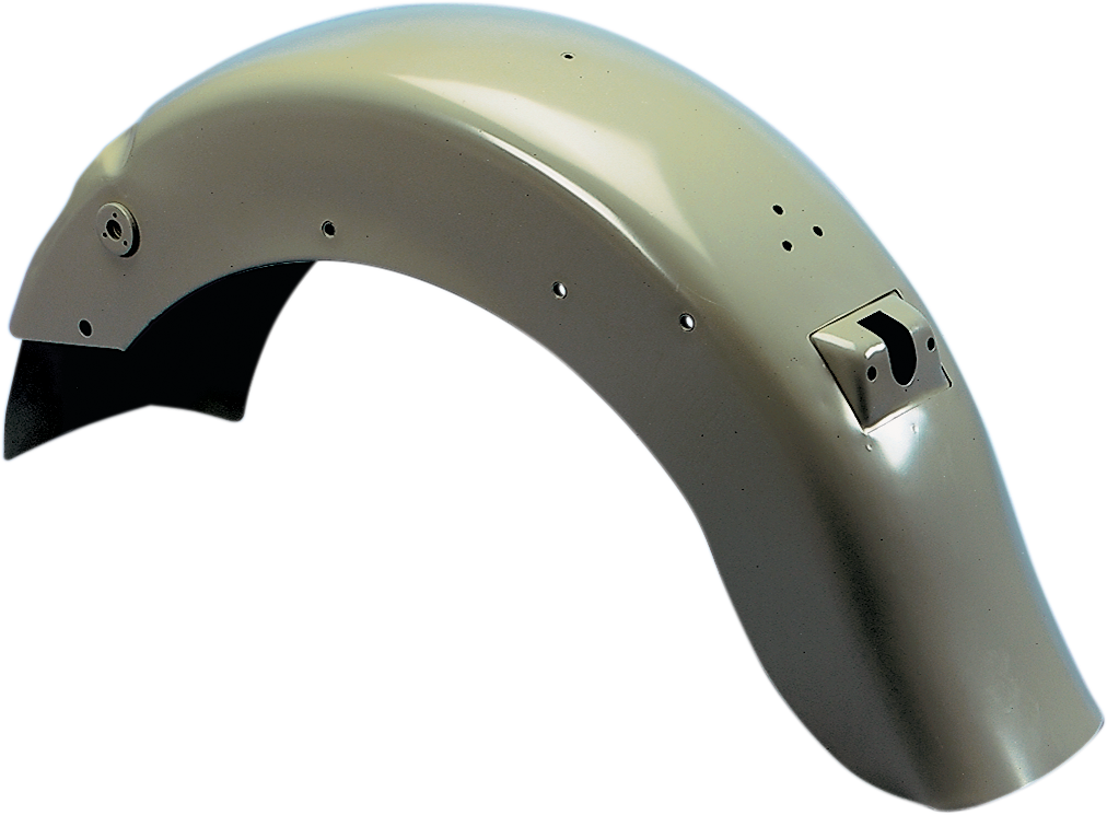 Drag Specialties Smooth Rear Fender with Taillight Mount for Harley 4-Speed FL Models - Part 72522AR