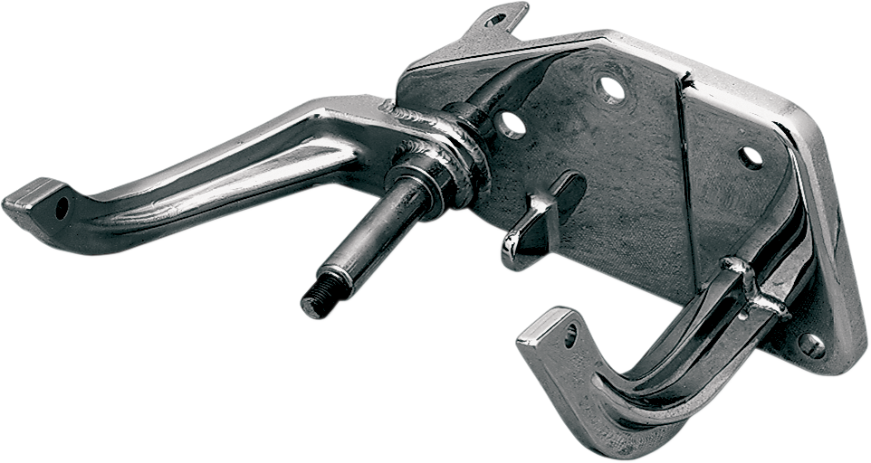 DRAG SPECIALTIES Chrome Rear Brake Lever Mounting Bracket for Harley-Davidson FLST 17-0605-BX-LB2