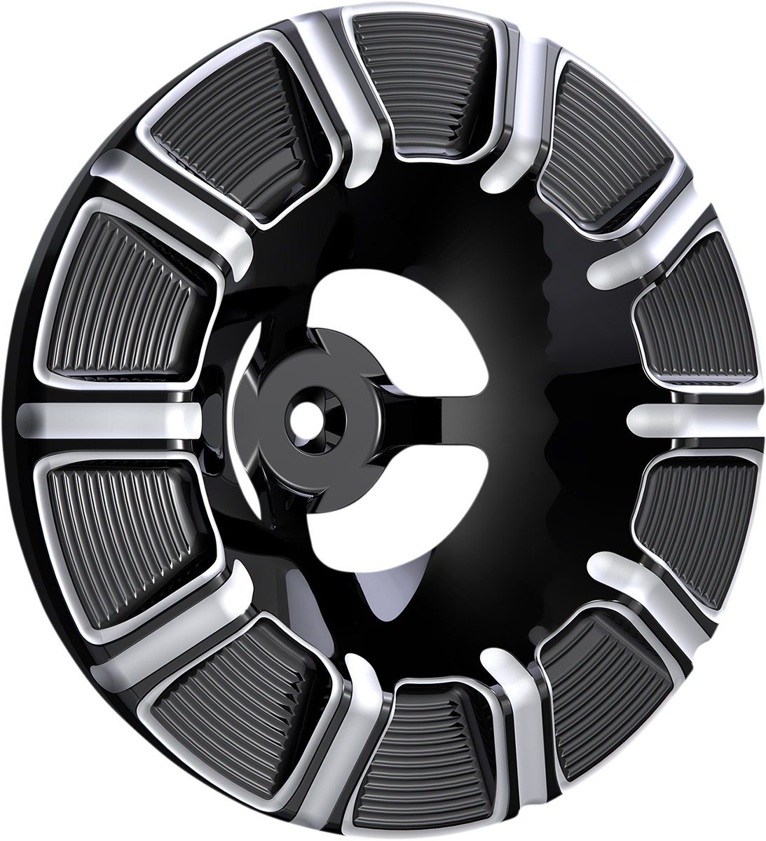 ARLEN NESS Velocity Air Cleaner Cover - 10-Gauge - Chrome 601-001
