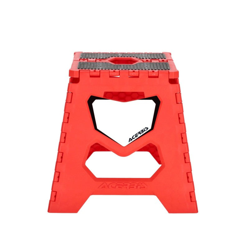 Acerbis Folding Bike Stand - Red/Black for Mountain and Road Bikes