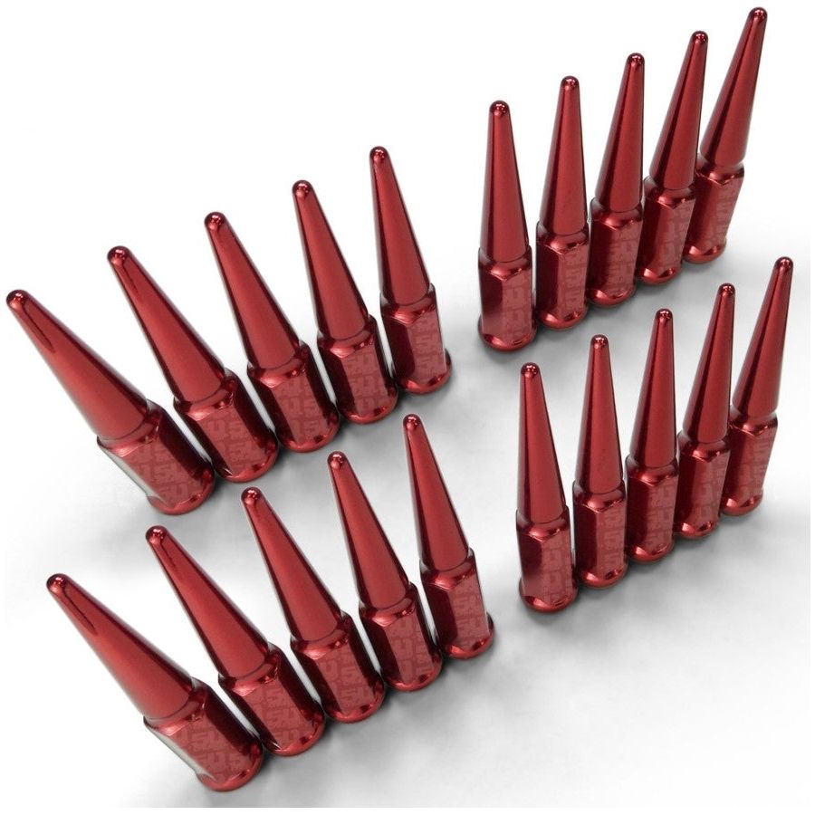 12 x 1.25mm Extended Spike Lug Nuts (60 Degree Taper Seat) | 50 Caliber Racing