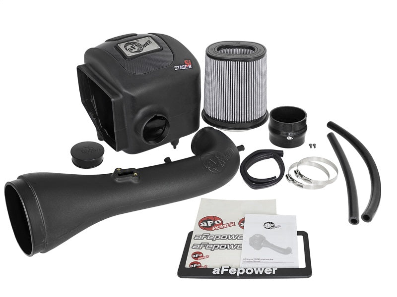 aFe Power 14-17 GM Silverado/Sierra 1500 V8 5.3L/6.2L Pro DRY S Cold Air Intake System with Sight Window for 2014-2015 Chevrolet Silverado 1500 and GMC Sierra 1500