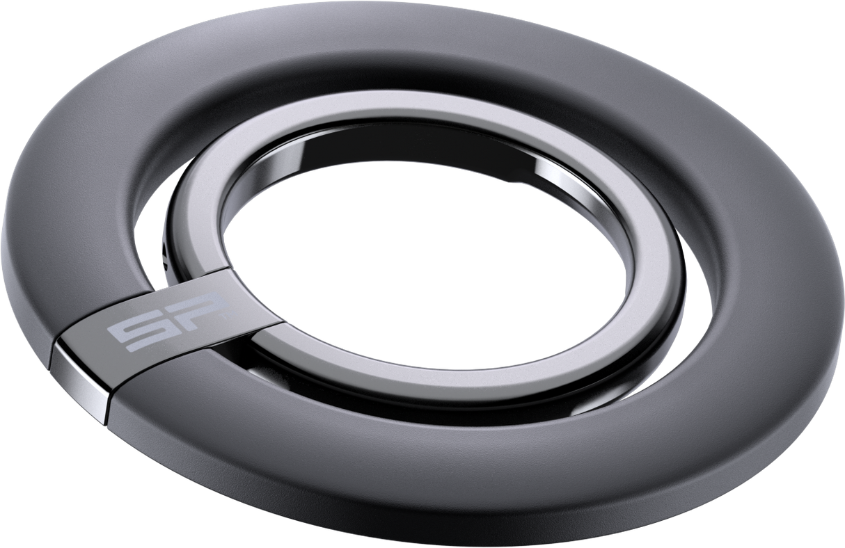 SP CONNECT Magnetic Ring Mount SPC+ Black – Compatible with MagSafe for iPhone 12/13/14 and More