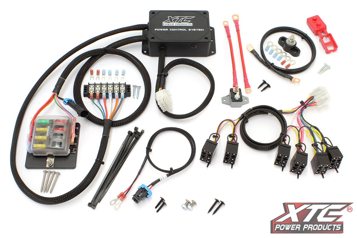 XTC Power Products Plug N Play Power Control 6 Switch Kit for Polaris RZR XP Turbo S