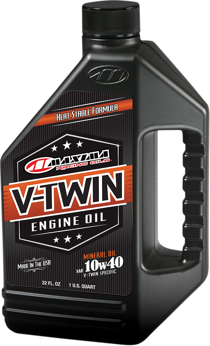 MAXIMA RACING OIL V-Twin Oil - 10W-40 - 1 U.S. quart 30-05901