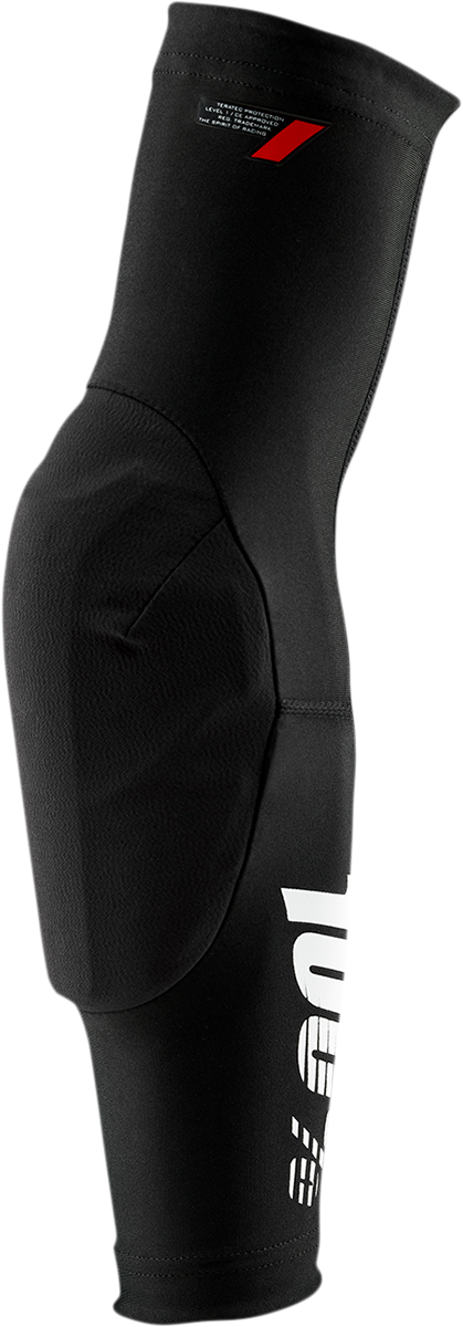 100% Teratec Elbow Guards XL by 100% – Black, Model 70002-00004, Compatible with Mountain Bike, BMX, and Trail Riding