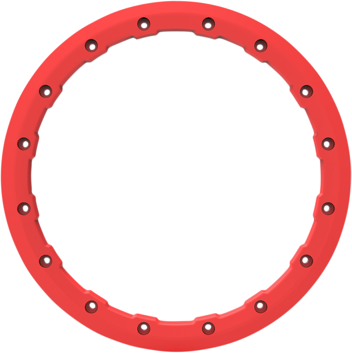 AMS Beadlock Ring Replacement for Roll'n 106 Wheels - 14 Inch - Red - Part #14B04
