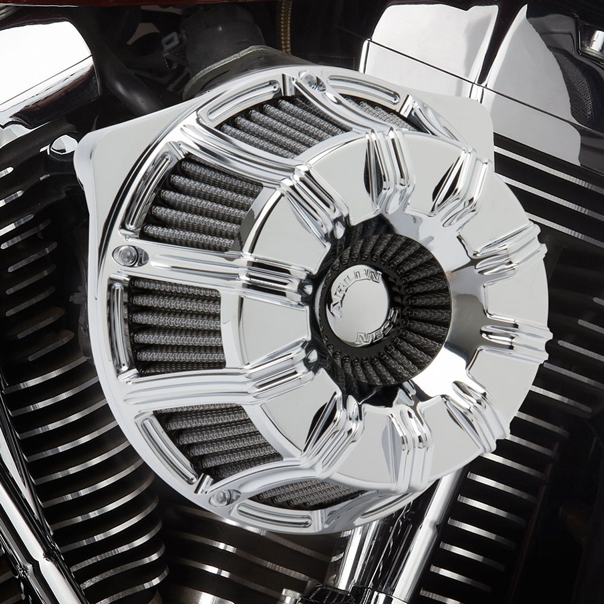 ARLEN NESS Inverted Series Air Cleaner Kit - Chrome 18-942