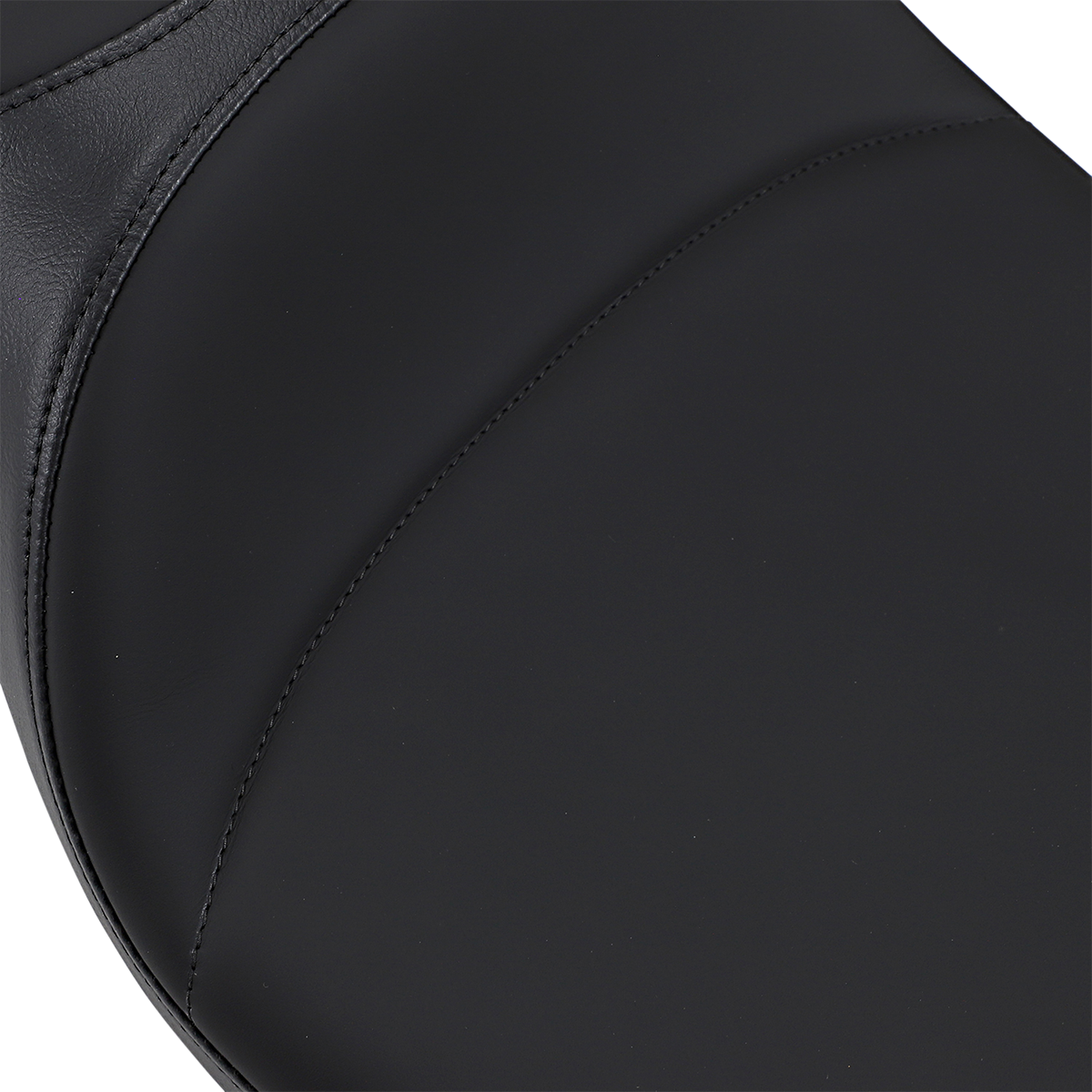 DRAG SPECIALTIES SEATS Extended Reach Predator Seat for Harley FL '08-'24 with Mild Stitched Finish and Backrest Receptacle - Part Number 0801-1005