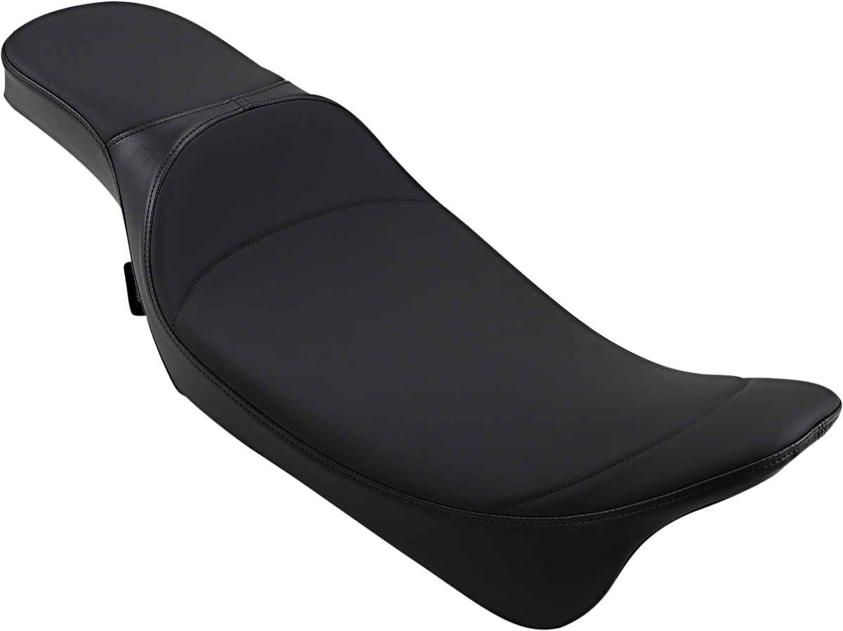 Drag Specialties Seats Extended Reach Predator Seat - Mild Stitched for Harley FL '08-'24 | Part No. 0801-1006