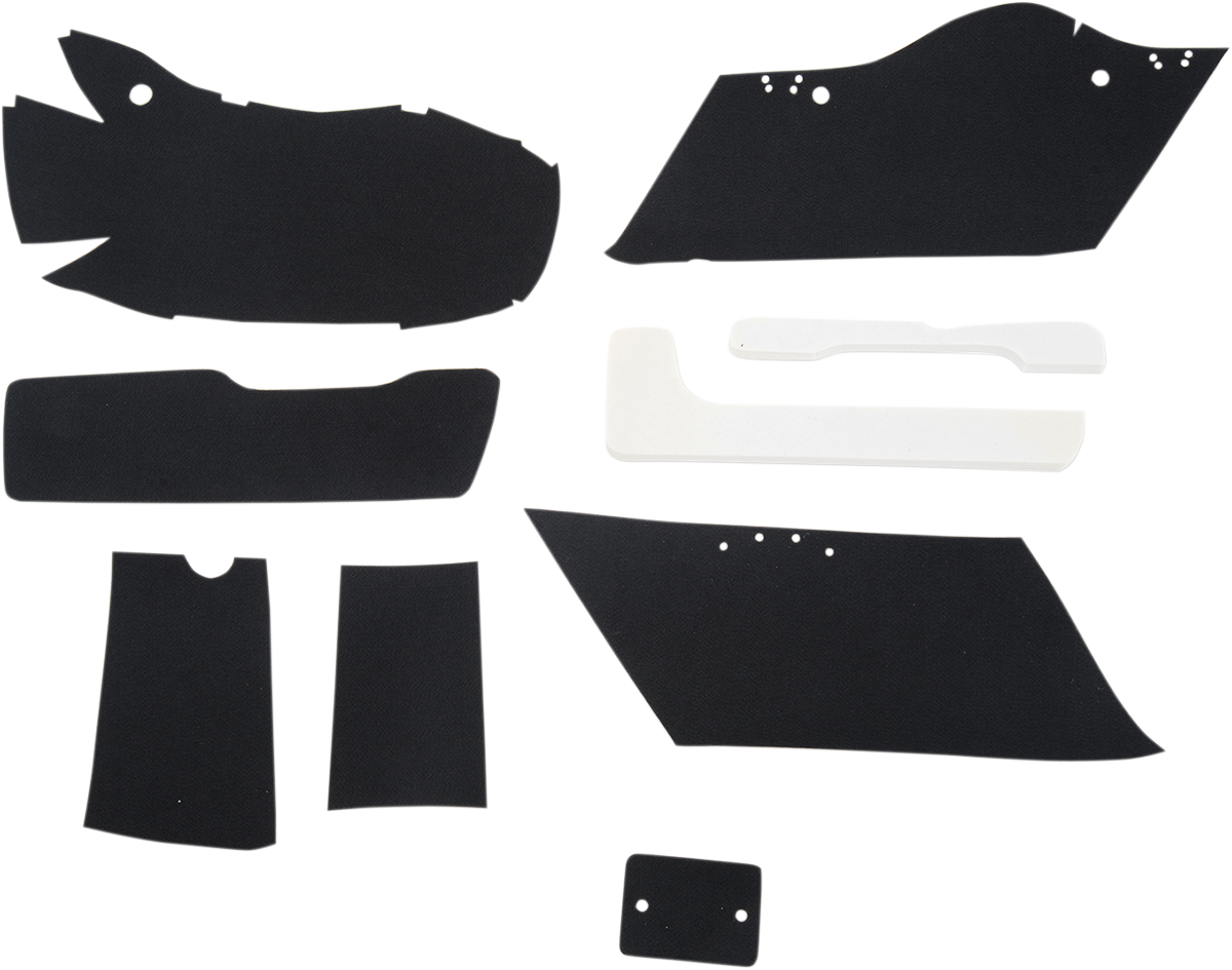 Drag Specialties Seats Saddlebag Lining Kit for FL 2014-2022 with Hard OEM Saddlebags - Black Part 3501-0943