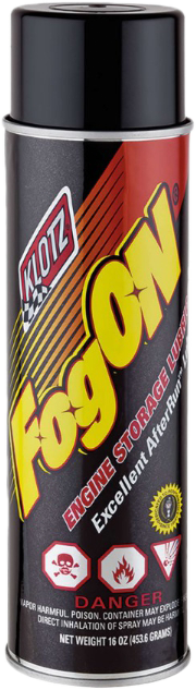 KLOTZ Fogon Engine Lubricant 16oz - Suitable for 2- and 4-Stroke Carbureted and Fuel-Injected Engines, Includes Vehicle Fitment