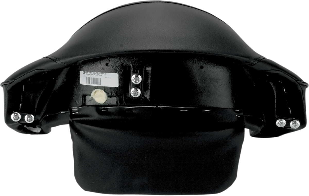 Drag Specialties Seats Tour Box Pad - Smooth Black for Harley-Davidson Touring Models Part 0822-0142