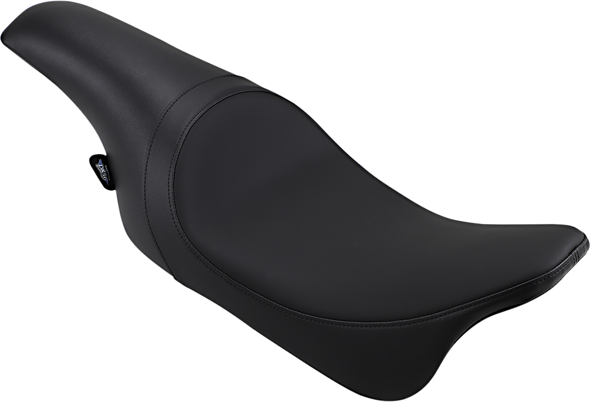 DRAG SPECIALTIES SEATS Predator Seat - Smooth for Harley FL 2008-2023 with Custom Foam and ABS Base