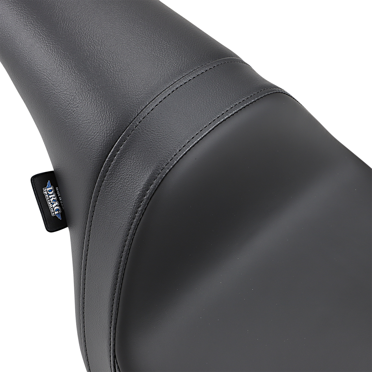 DRAG SPECIALTIES SEATS Predator Seat for Harley FXSB '13-'17 – Mild Stitch, Custom Fit with Mounting Hardware