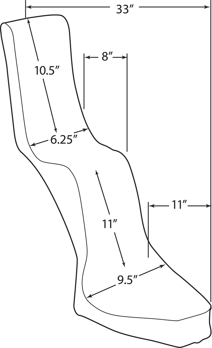 Drag Specialties Seats King/Queen Seat - Diamond for Harley Davidson with Rigid Frame, 12 Inch, Black Vinyl