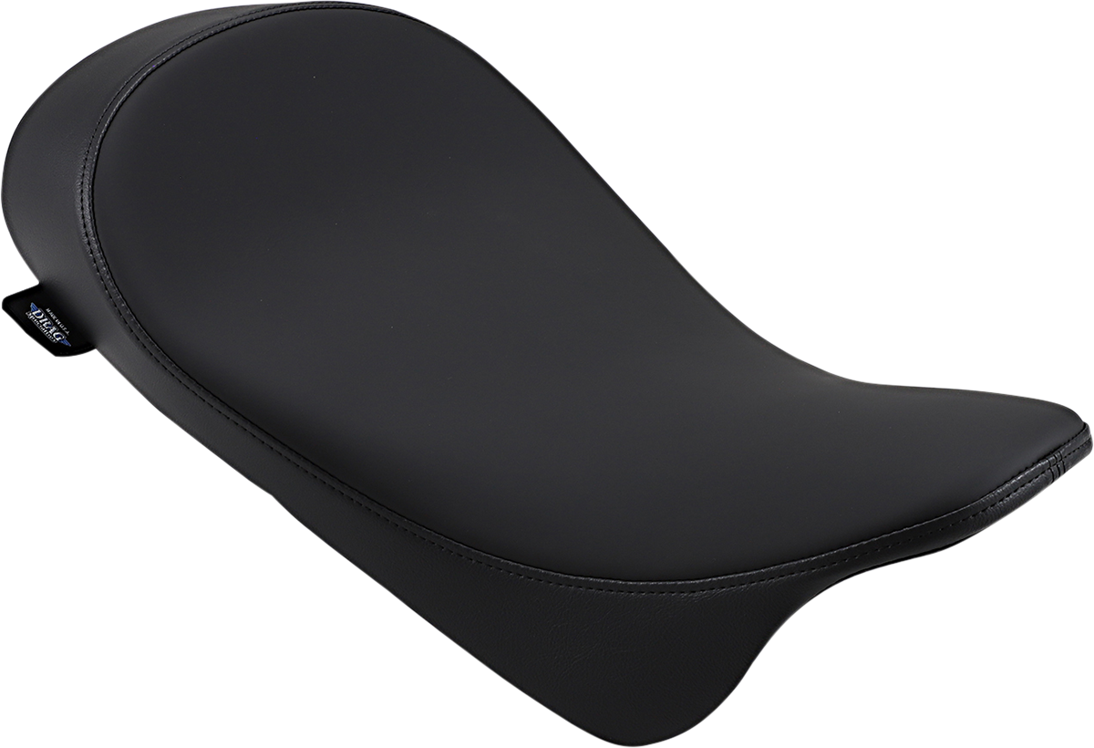 Drag Specialties Seats Low Solo Seat for Harley FL Models 2008-2023 | 3/16" ABS Thermoformed with Carpeted Bottom
