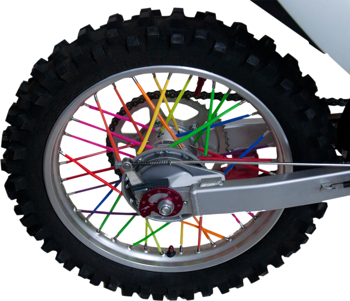 MOOSE OFFROAD Spoke Skins - Green - 21" - 80 Pack O15-6580GN
