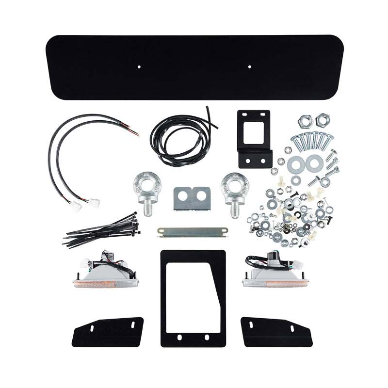ARB Combar Slvrado99-02 Bumper for Chevrolet Suburban and Tahoe – Heavy-Duty Steel Winch Bumper with Integrated Lighting and Recovery Points