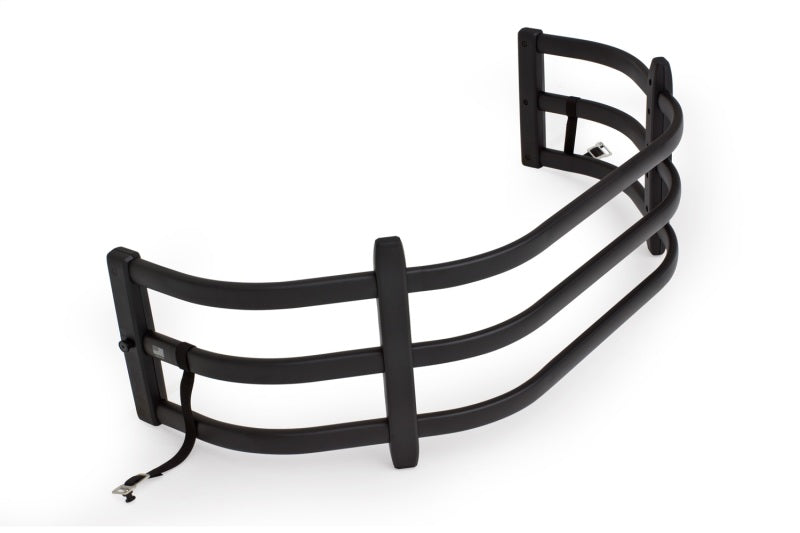 AMP Research BedXtender HD Sport V-Shape Design for Chevrolet Silverado and GMC Sierra 1500-3500, Black (Part #74831-01A)