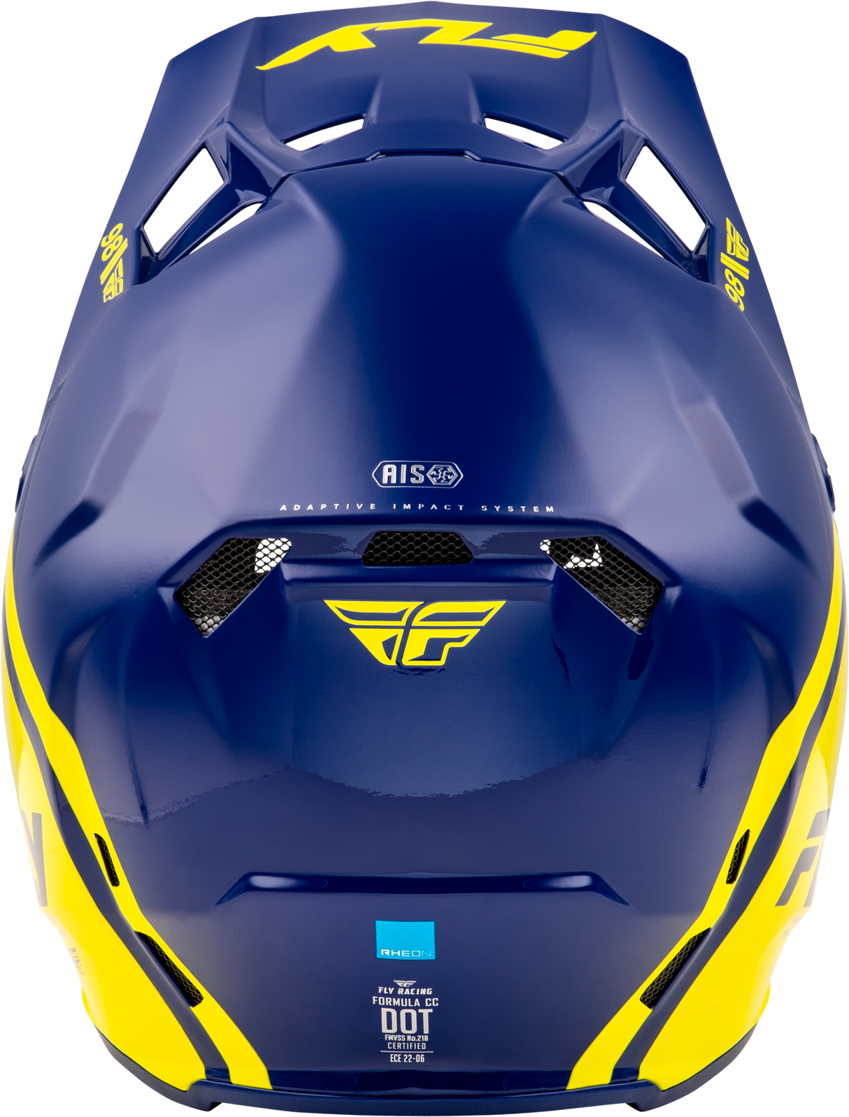 Fly Racing Formula CC Objective Helmet Navy/Yellow Size XS – Lightweight, Impact-Resistant Motorcycle Helmet with Advanced Safety Features for Cruiser and Off-Road Vehicles