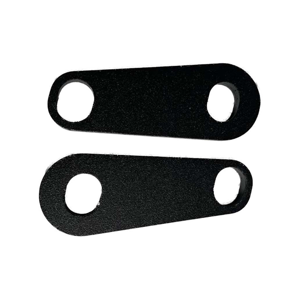 Honda Talon Winch Plate by AJK Offroad Black Hardware Pieces