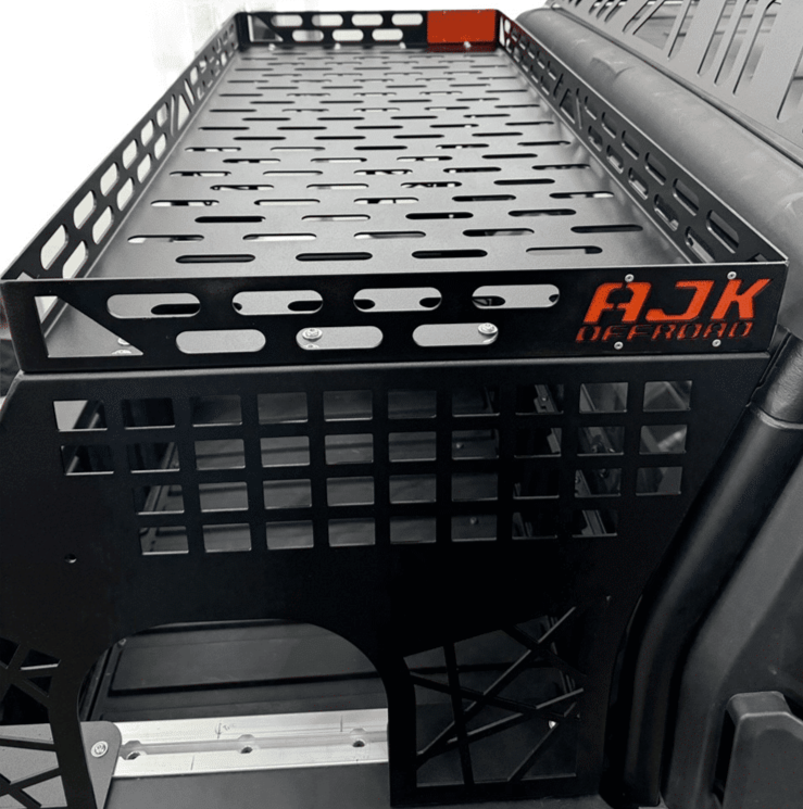 Polaris Xpedition Headache Rack 3/4 Rack by AJK Offroad Top Down View of Rack