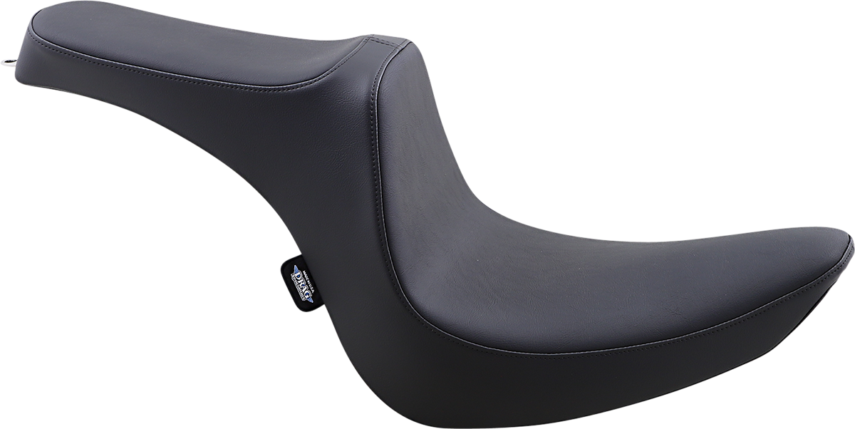 Drag Specialties Seats Predator III 2-Up Seat for Harley Softail 2006-2017 - Vinyl Black