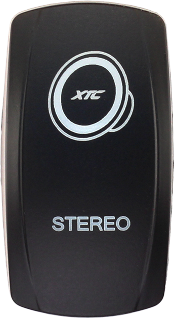 XTC Power Products SW00-00104020 Dash Switch Rocker Face Stereo for Jeep Wrangler, Toyota Tacoma, Ford F-150