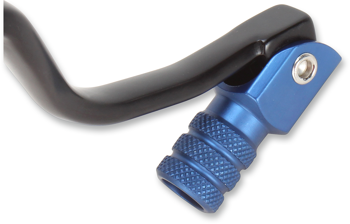 Moose Offroad Yamaha 81-0222-02-20 Forged Aluminum Shift Lever with Blue Tip - Fits Yamaha Motorcycles