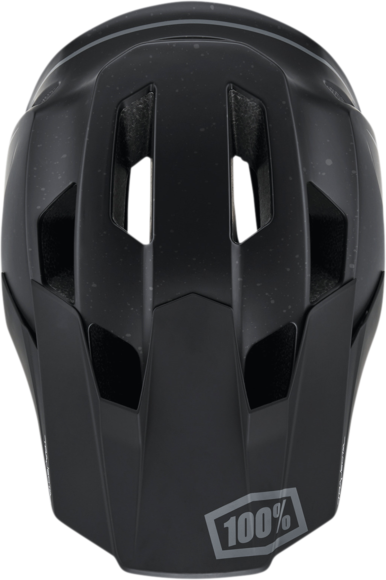 100% Trajecta Helmet with Fidlock - Black for Enduro and All Mountain Bikes, Small (Part #80003-00001)